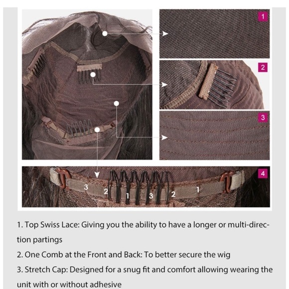 24inch Yaki Micro Braids Lace Front Wig - Picture 7 of 7